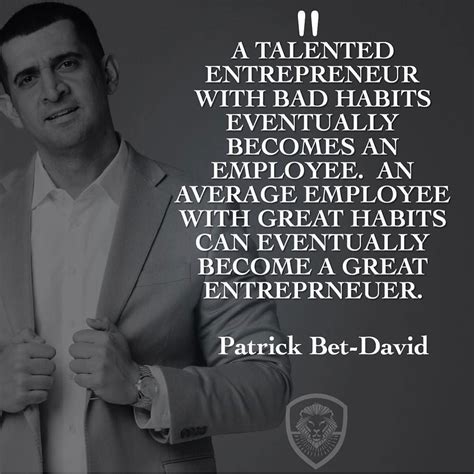patrick bet david quotes